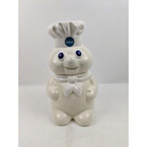 Vintage Benjamin & Medwin 1988 Pillsbury Doughboy Ceramic Cookie Jar 12" Tall